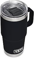 YETI Rambler 20 oz Travel Mug with Stronghold Lid - Vacuum Insulated Stainless Steel for Hot & Cold Drinks