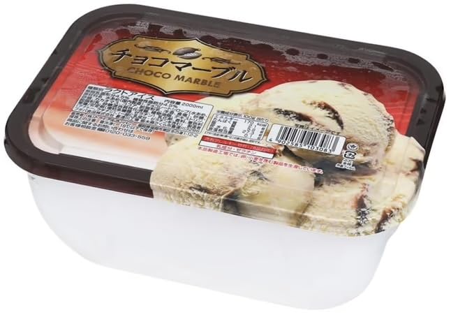 Amazon.co.jp: 【大容量】2L チョコマーブルアイスクリーム 2個セット