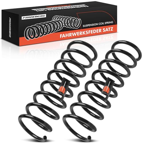 Frankberg 2x Coil Spring Rear Axle Left Right Compatible with C-Max II DXA/CB7 DXA/CEU 2010-2019 C-Max II Van 2010-2019 Replace# AV615560ADC