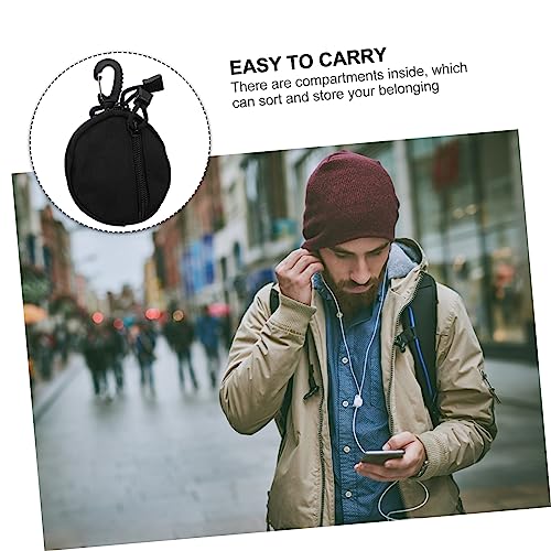 UPKOCH Portable Hanging Storage Pouch for Headphones and Essentials Breathable Polyester Utility Bag for Hiking Travel Cycling and Outdoor Activities3