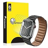 SPGuard Compatible with Fitbit Ace 2 for Kids LiQuidSkin Screen Protector [6 Pack], HD Anti-Bubble Full Coverage Screen Films for Fitbit Ace 2 Activity Tracker for Kids Smartwatch