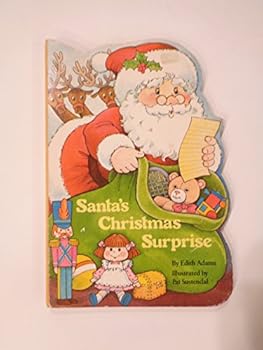 Hardcover SANTA'S XMAS SURPRISE (Large Shape) Book