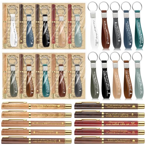 Stylo encre gel avec verset de la Bible, cadeau religieux et marque-page pour étudiant chrétien