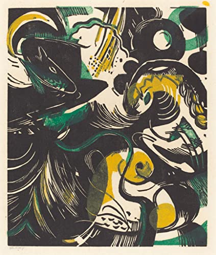 Tableaux Graffiti Art Mural Genèse II Marc Impression Poster 60x90cm