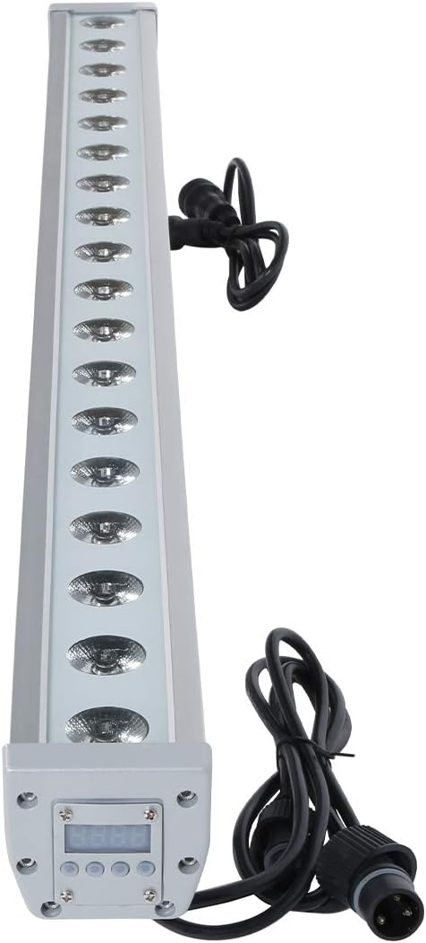 Get Cheap Price TC-Home 6 in 1 RGBWA UV Waterproof Stage Wall Washer 18 LED 270W Bar Light DMX DJ Lighting One-Day Sale: Up to 40% Off TC-Home 6 in 1 RGBWA UV Waterproof Stage Wall Washer 18 LED 270W Bar Light DMX DJ Lighting