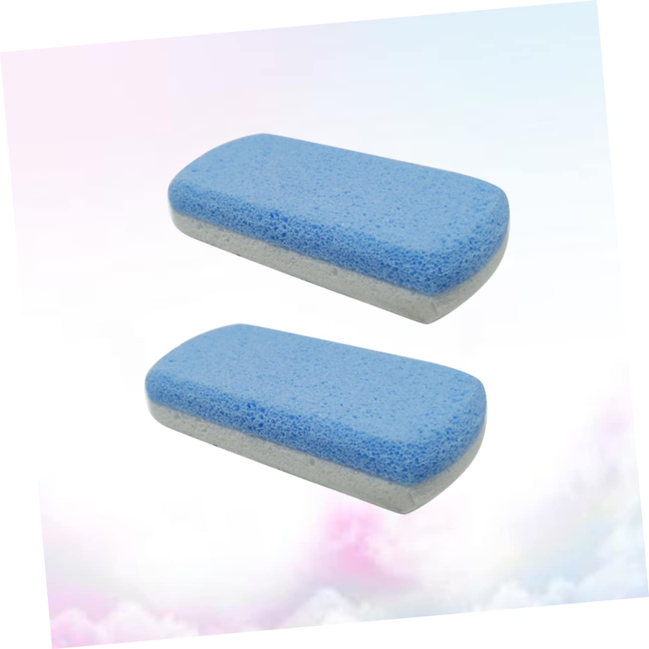 Beatifufu 2-Pack Double- Foot File Dead Skin Remover for Feet Shaver Calluses Remover