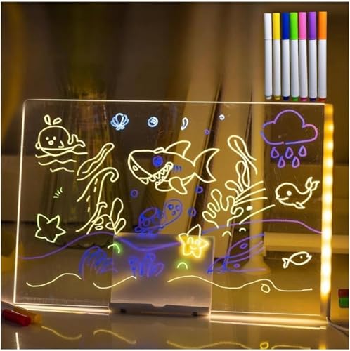 Tableau LED effaçable pour ne plus oublier vos tâches quotidiennes importantes
