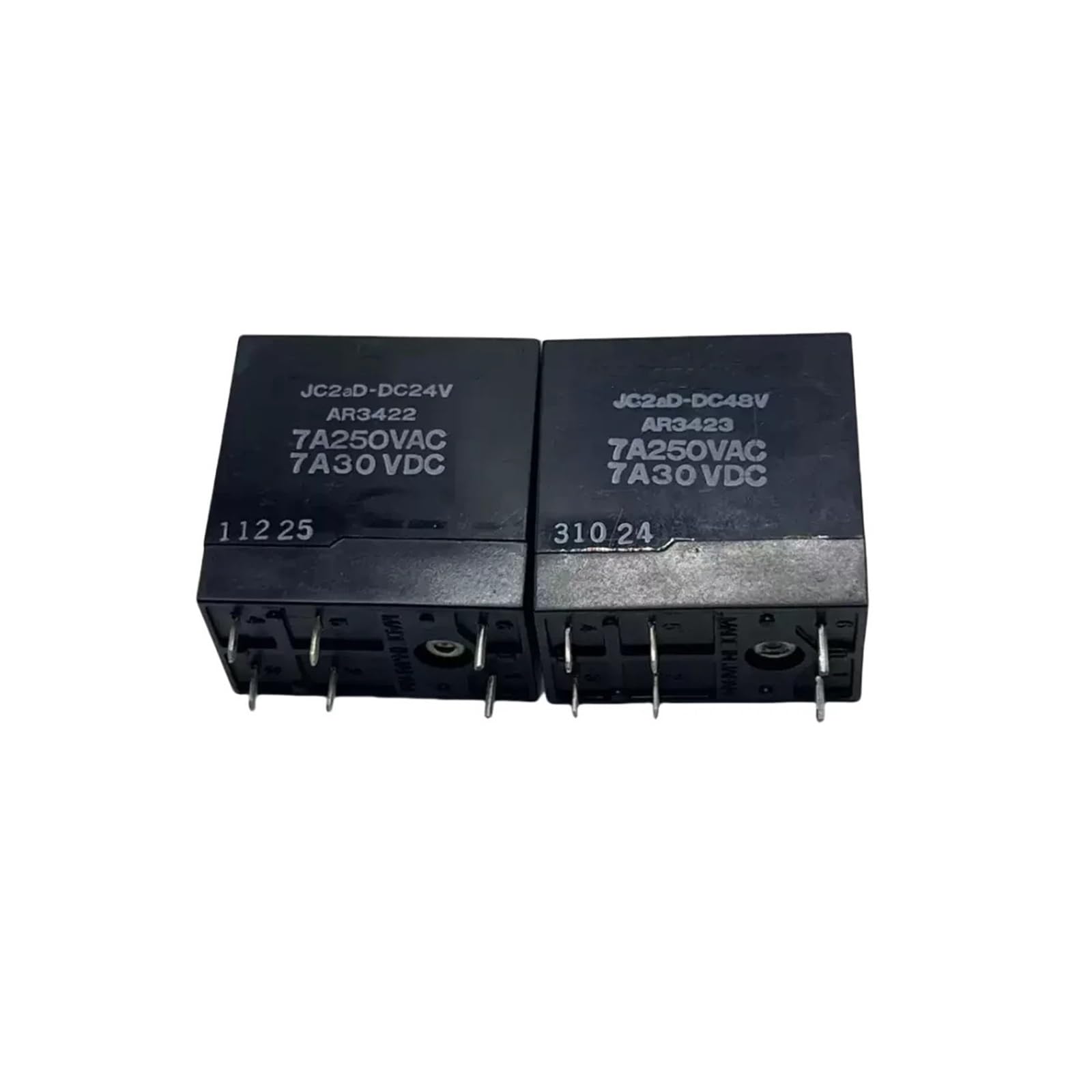 YZWRWRMKTB 1PCS JC2AD-DC24V 7A 6PIN RELAY