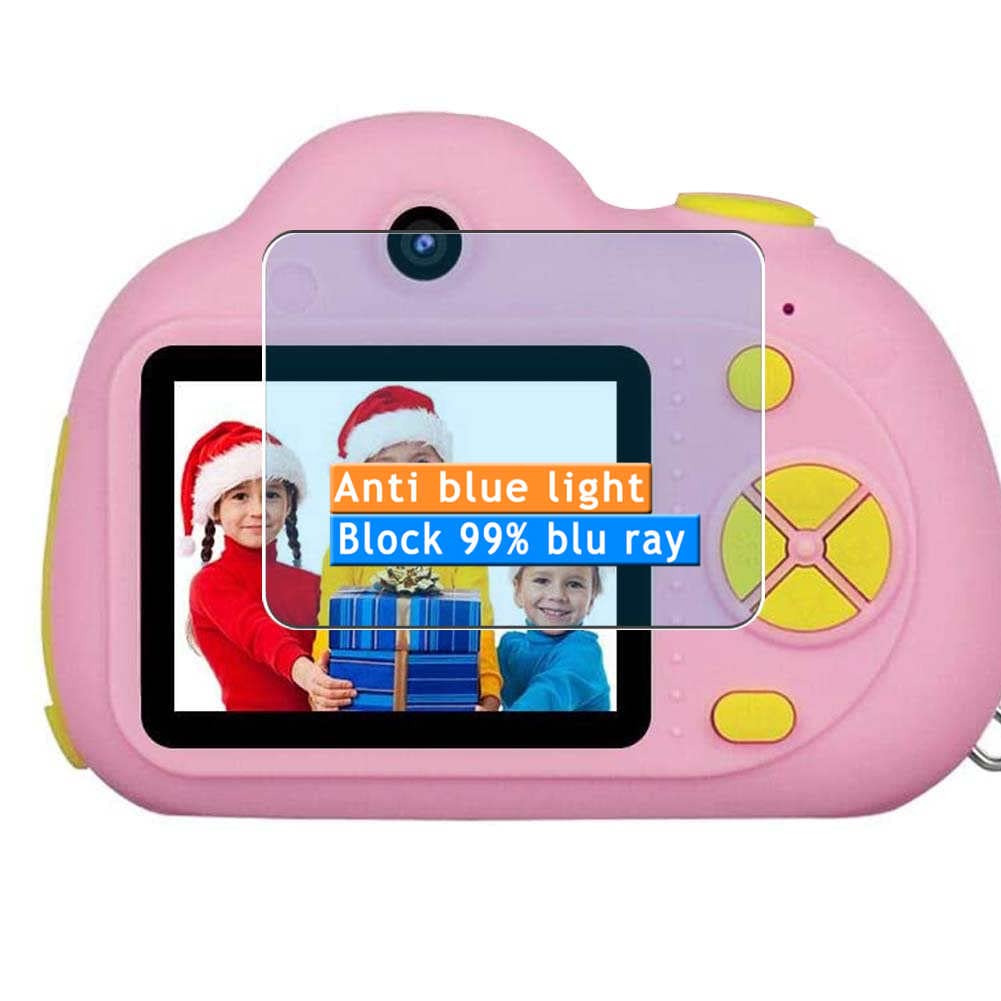 Vaxson3-Pack Anti Blue Light Screen Protector, compatible with RegeMoudal Kid Camera D6, TPU Guard Film Protectors Sticker [NOT Tempered Glass] New