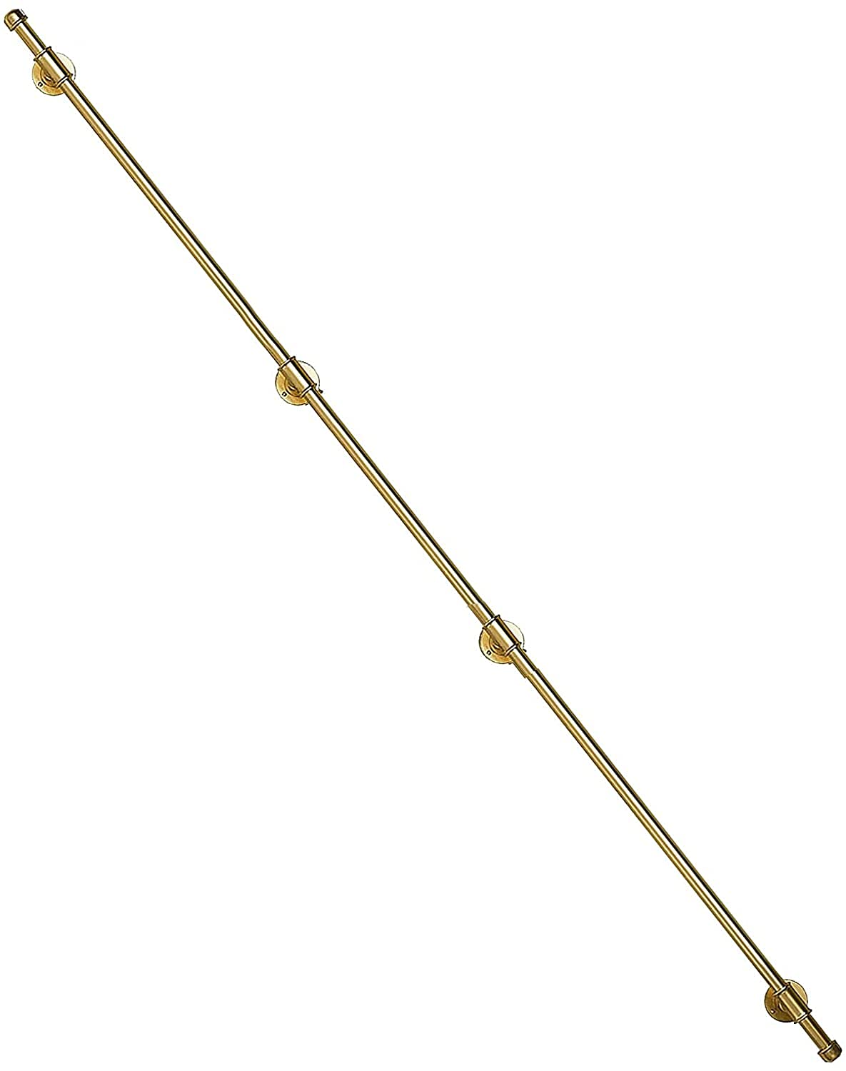 Main courante d'escalier antidérapante en métal pour sécuriser les sols glissants
