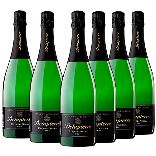 Delapierre Etiqueta Negra - Cava Brut - Caja 6 botellas 75cl