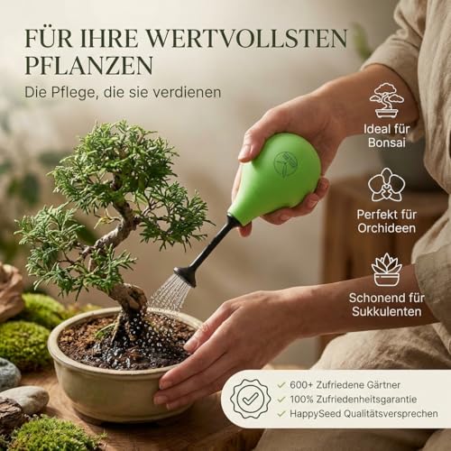 Ballbrause Anzucht 224ml - Schonende Ballonbrause ideal für Bonsai, empfindliche Pflanzen und Stecklinge - Made in Germany