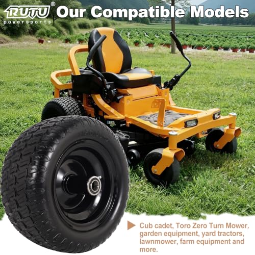 RUTU 11x6.00-5 Flat Free Tire