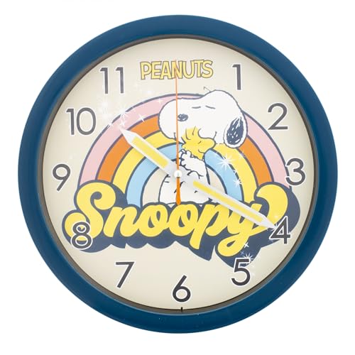 Accutime Peanuts Snoopy and Woodstock Rainbow 12