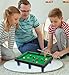 Mozlly Miniature Pool Table Set - Adult and Kids Billiard Set, Mini Pool Table Classic Playtime Set, Includes Portable Small Table, Balls, Cues, and Triangle - 8.1x4.5 Inches