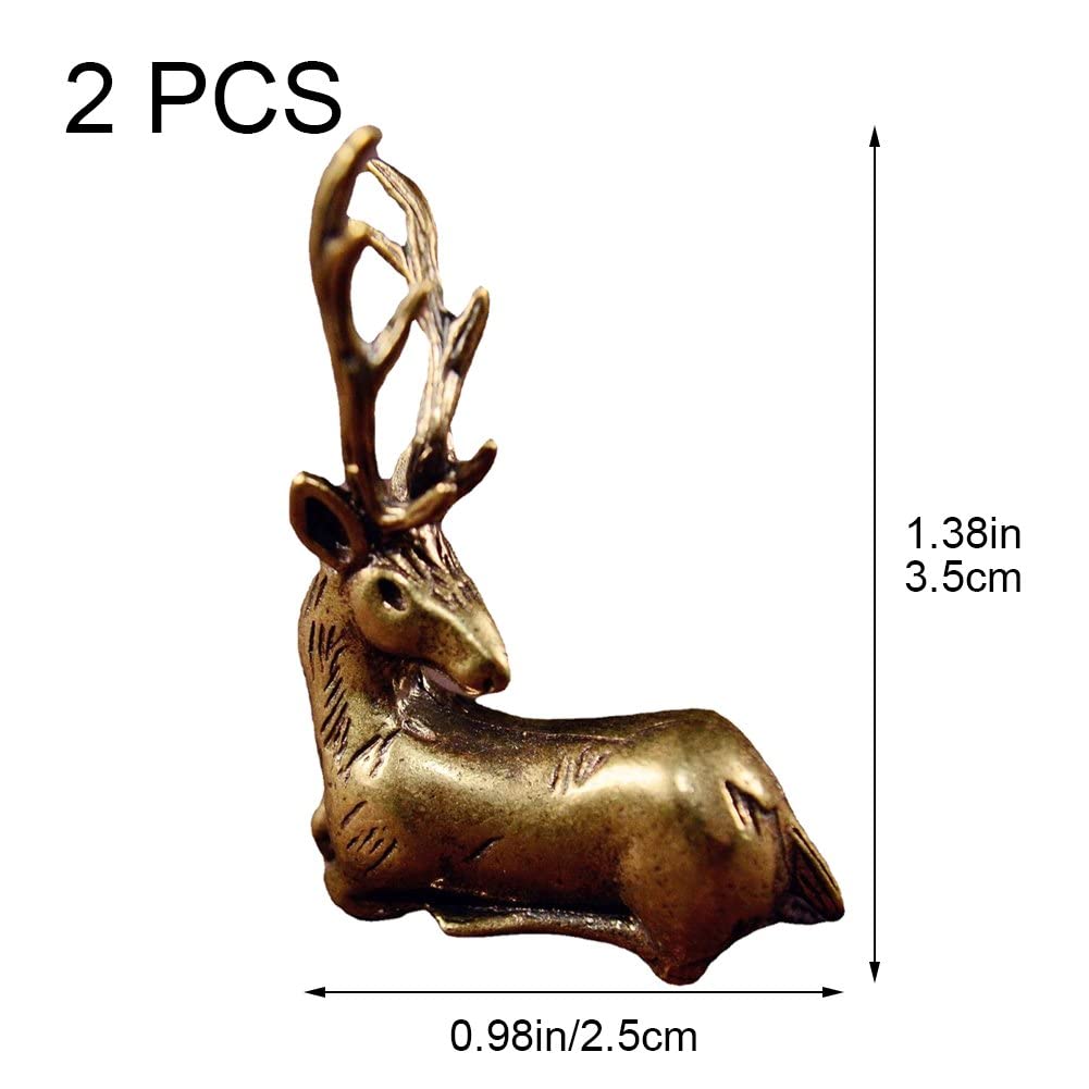 トナカイの置き物　アンティーク　真鍮 エレガント トナカイ オブジェ | ディスプレイ雑貨什器専門店 Velvety