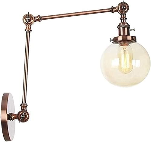 Miniatura 2 de Wall lamp, Modern Wall Sconce, European Wall Light Industrial V-intage Swing Arm Wall Lamp Metal Fixture Bronze Reading Wall Light E27 Lighting with