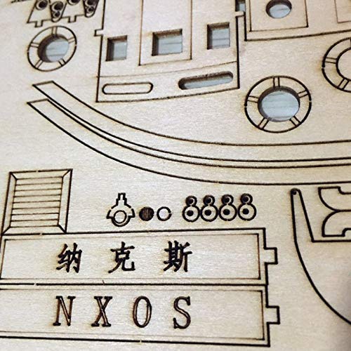 Jufjsfy Modello di Assemblaggio di Navi Kit DIY