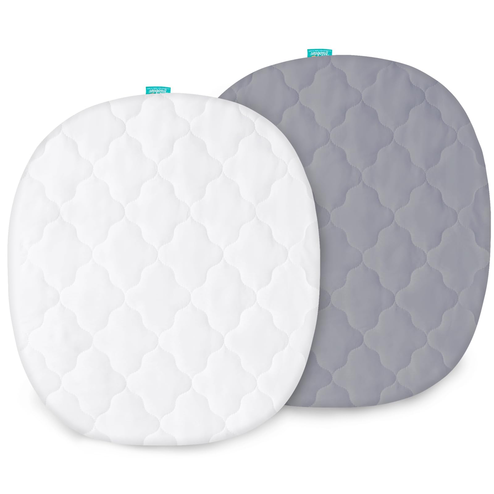 Bassinet Mattress Pad Cover Fits 21x24 Graco Pack 'n-Play Dome LX Bassinet