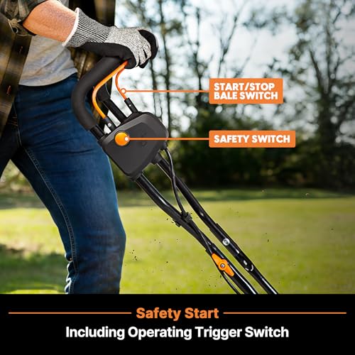 Image of LawnMaster Brushless 48V MAX Cordless Tiller Cultivator, CLTE4814