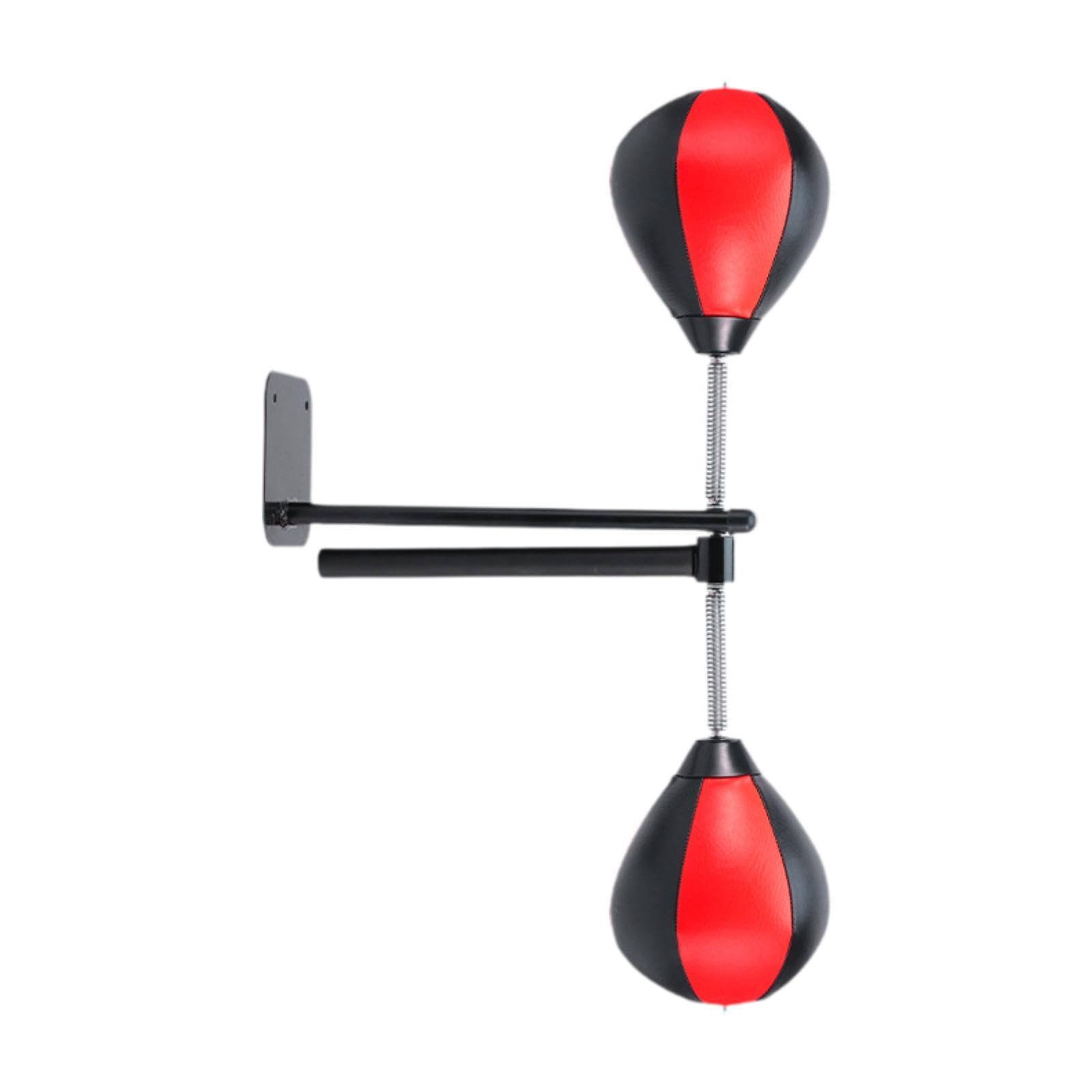 Boxing Bar Adjustable Height Fitness Wall Mounted MMA Speed Trainer Red| Punching Bag | Boxing Bag-image-25