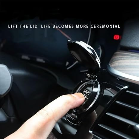 Push Start Button Cover Press Car Engine Start Stop Button Cover