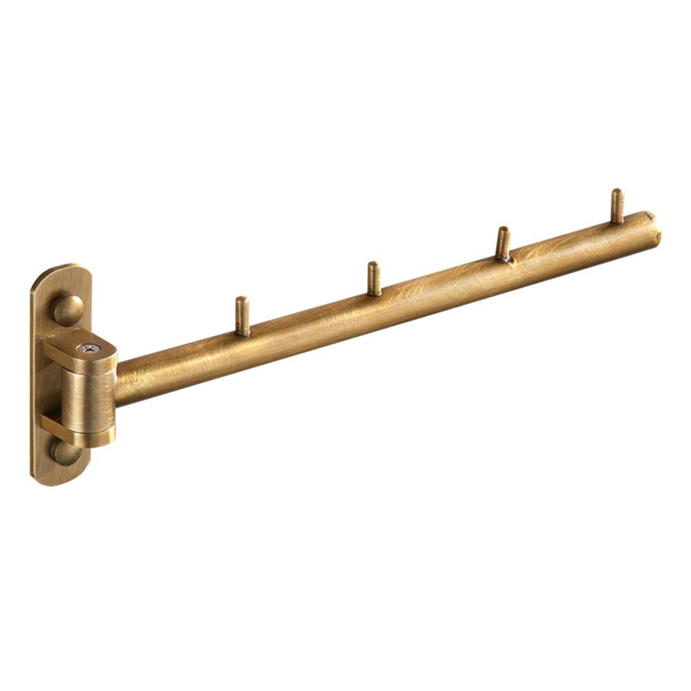 Folding Clothes Racks Wall Mounted Retractable Clothing Dryer Hanger Drying Rack Indoor and Outdoor Laundry Hangers for Balcony, Laundry, Bathroom and Bedroom