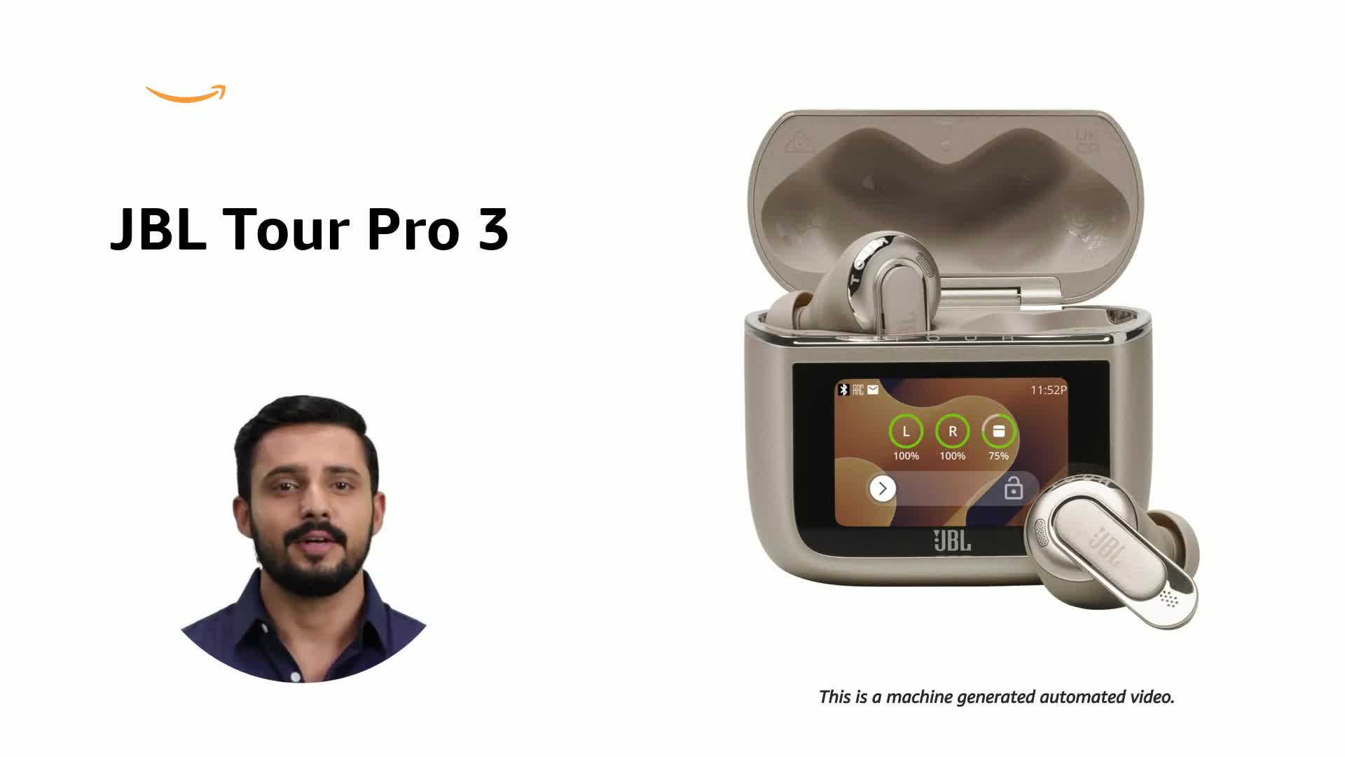 JBL Award Wining Tour Pro 3 Earbuds with ANC 2.0, Hi-Res LDAC