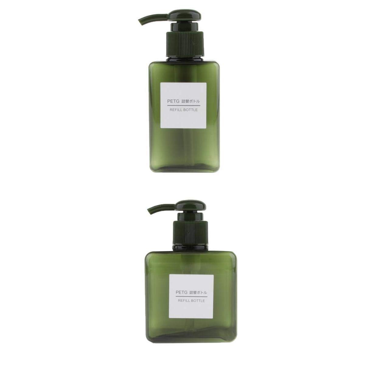 Bnf® 2pcs Foaming Soap Pump Dispenser Cosmetic Container Bottle 100ml 250ml Green|Home & Garden | Bath | Soap Dishes & Dispensers-image-49