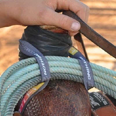 ELASTIC LARIAT ROPE HOLDER STRAP