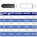 BUSY-CORNER 105 Pieces Vacuum Cap Assortment Kit, Dropper ID 3/8'' 5/16'' 1/4'' 7/32'' 5/32'' 3/16'', Hose Caps Kit for Car Carburetor Manifold