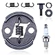 HAISHINE Kupplung für Honda GX22 GX25 GX25NT GX25NT GX25T GX 22 25 25N Motor HHT25S UMK422 UMK425 Trimmer-Freischneider, ersetzt #1140-51102