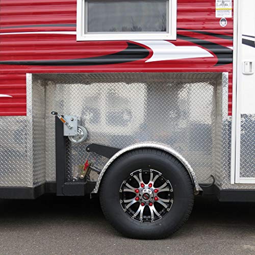 Colorlugs Icecaps Vinyl Lug Nut Covers For Wheeled Fish Houses And Mobile Ice Huts With Deluxe Extractor | Fit 19 Mm Wide X 1½ Inch Deep | Made In The Usa (Red, 19 Mm X 1½ Inch, 16 Pack) #TOP4