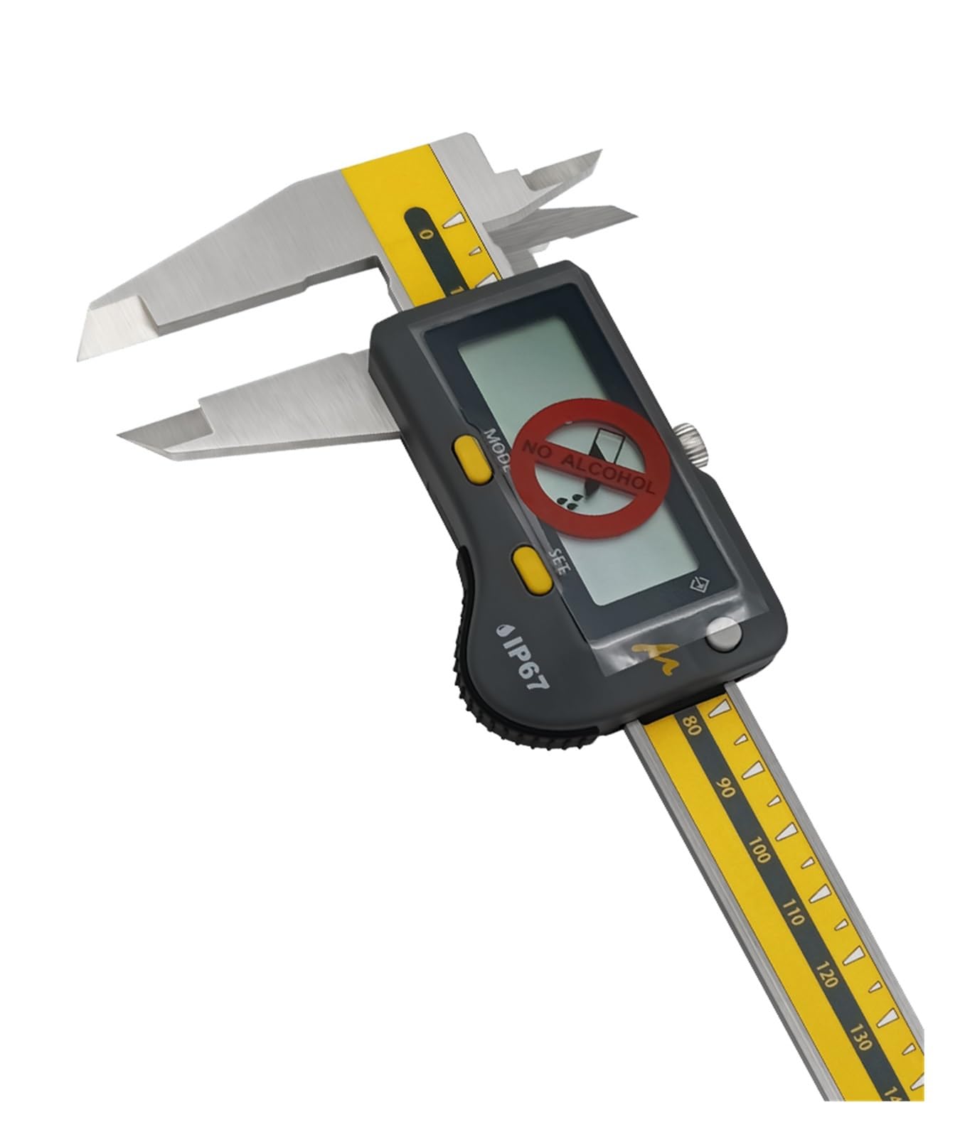 Calibro Digitale Calibro micrometrico Digitale 0,001 Calibro a corsoio elettronico Impermeabile 0-150 mm SY810-1707-10 SY810-9702-10(0-150mm (0.001) SY810-9702-10)