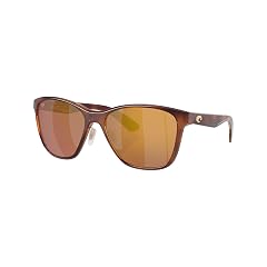 Costa Del Mar Sunglasses For Women - Luna Nueva Womens Polarized Sunglasses with UV Protection - Size 57-580P
