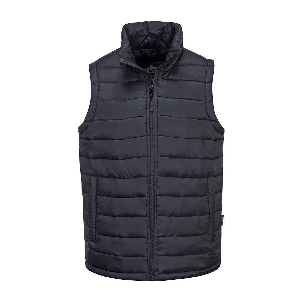 Portwest Men's Black Aspen Lightweight Padded Gilet