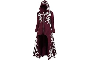 Gothic Cloak with Hood for Women