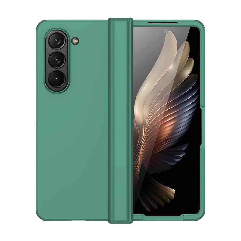 Coque Samsung Galaxy Z Fold 5 Konstree design vert épuré haut de gamme