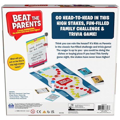 Juego de mesa Beat The Parents para familias y niños mayores de 5 miniatura 6