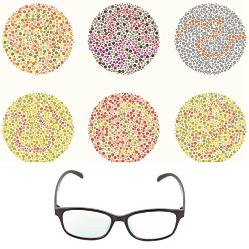 NSXAYIWE Farbenblinde Brille, Vollrahmen-Brille Mit Transparentem Schwarzem Rahmen, Farbenblindheits-Korrekturbrille, Rot-grüne Farbenblindheitsbrille, Kompatibel Für Männer Und Frauen NSXAYIWE Farbenblinde Brille, Vollrahmen-Brille Mit Transparentem Schwarzem Rahmen, Farbenblindheits-Korrekturbrille, Rot-grüne Farbenblindheitsbrille, Kompatibel Für Männer Und Frauen