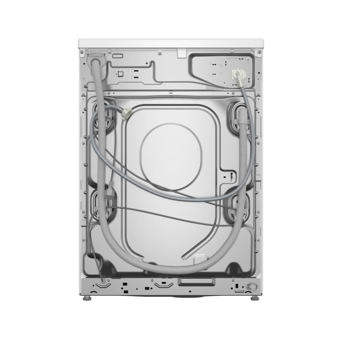 Bosch Serie 4 Frontlader-Waschmaschine, 8 kg, 1200 U/min, IronAssist-Funktion, ActiveWater Plus, EcoSilence-Motor, Weiß - WAN24272ES