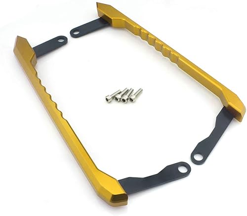 Miniatura 6 de Heinmo Motocicleta Asiento Trasero Cola Pasajero Guardia Manija Para Yama' MT09 FZ09 2013-2016 (Oro)