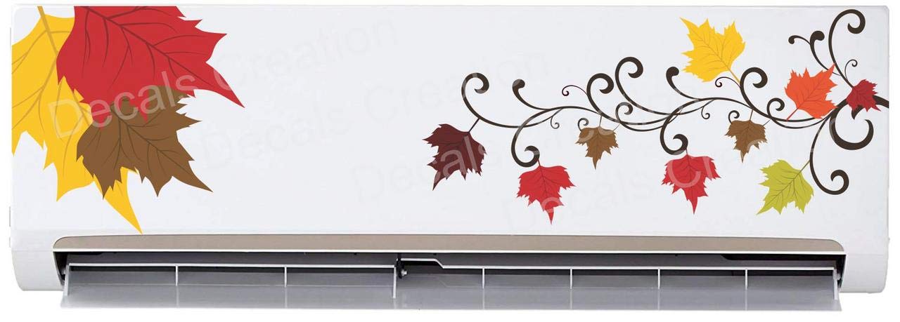Ac Flying Sticker Decals Creation™ AC Sticker Wall Sticker Split Ac Stickers Air ...
