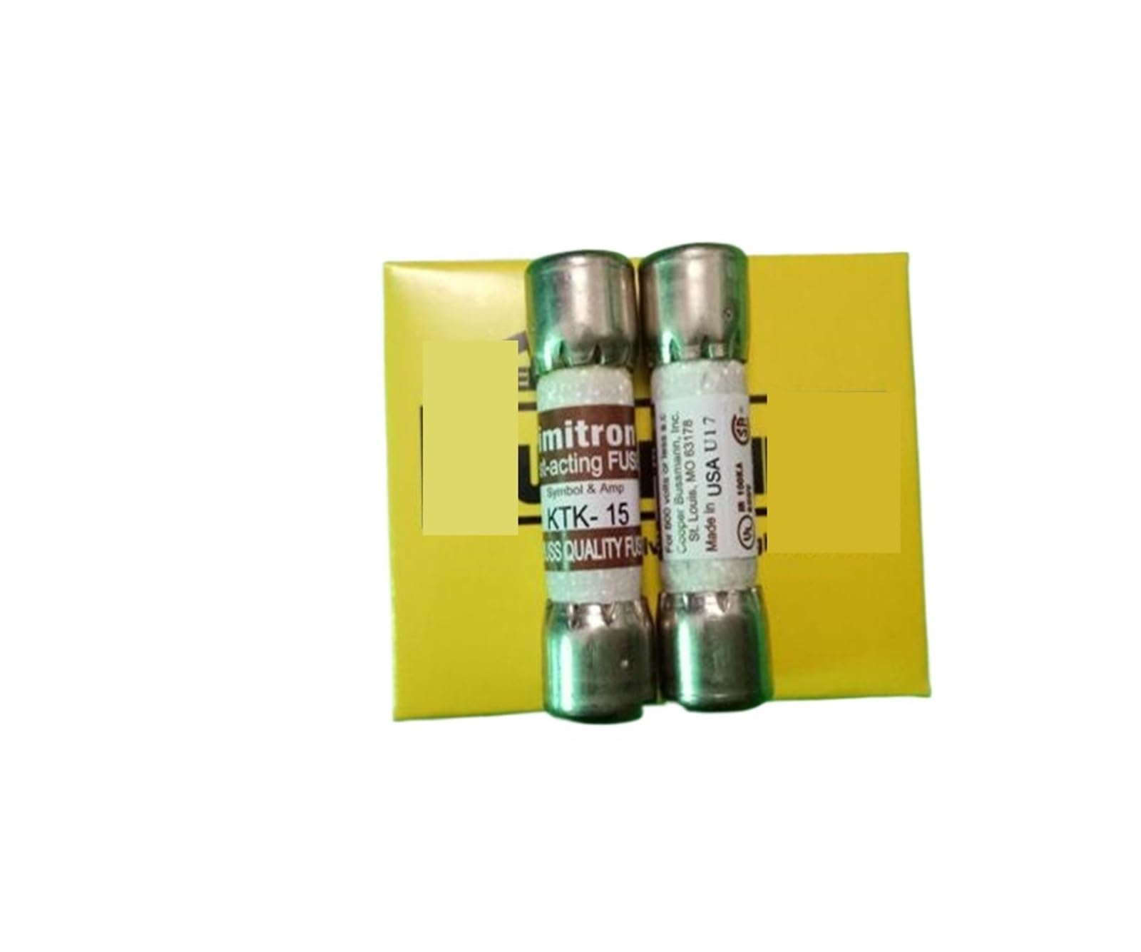 CXFCIHFT 1pcs KTK-15 Quick fuse Limitron 10X38 15A 600V fuse