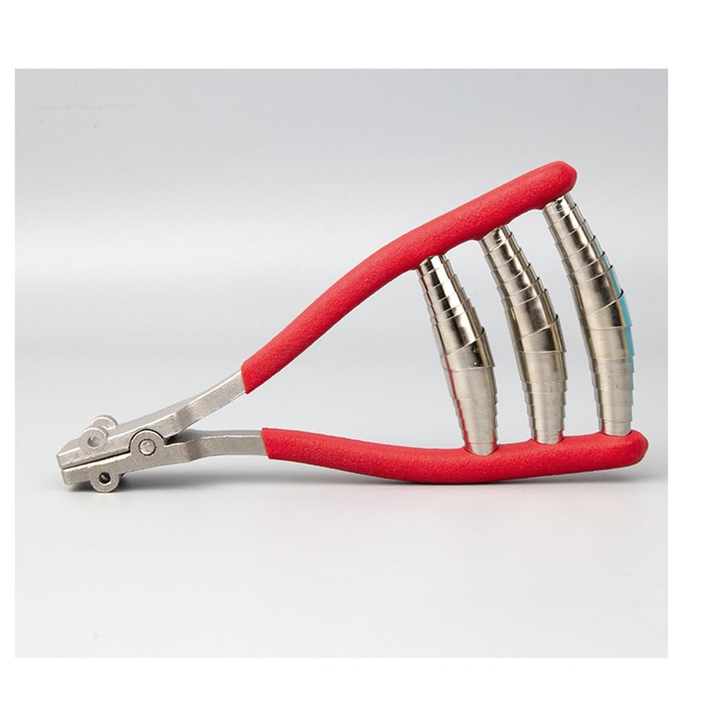 Clip di filettatura per racchetta da tennis e badminton, manico antiscivolo, molla ad alta pressione, rosso