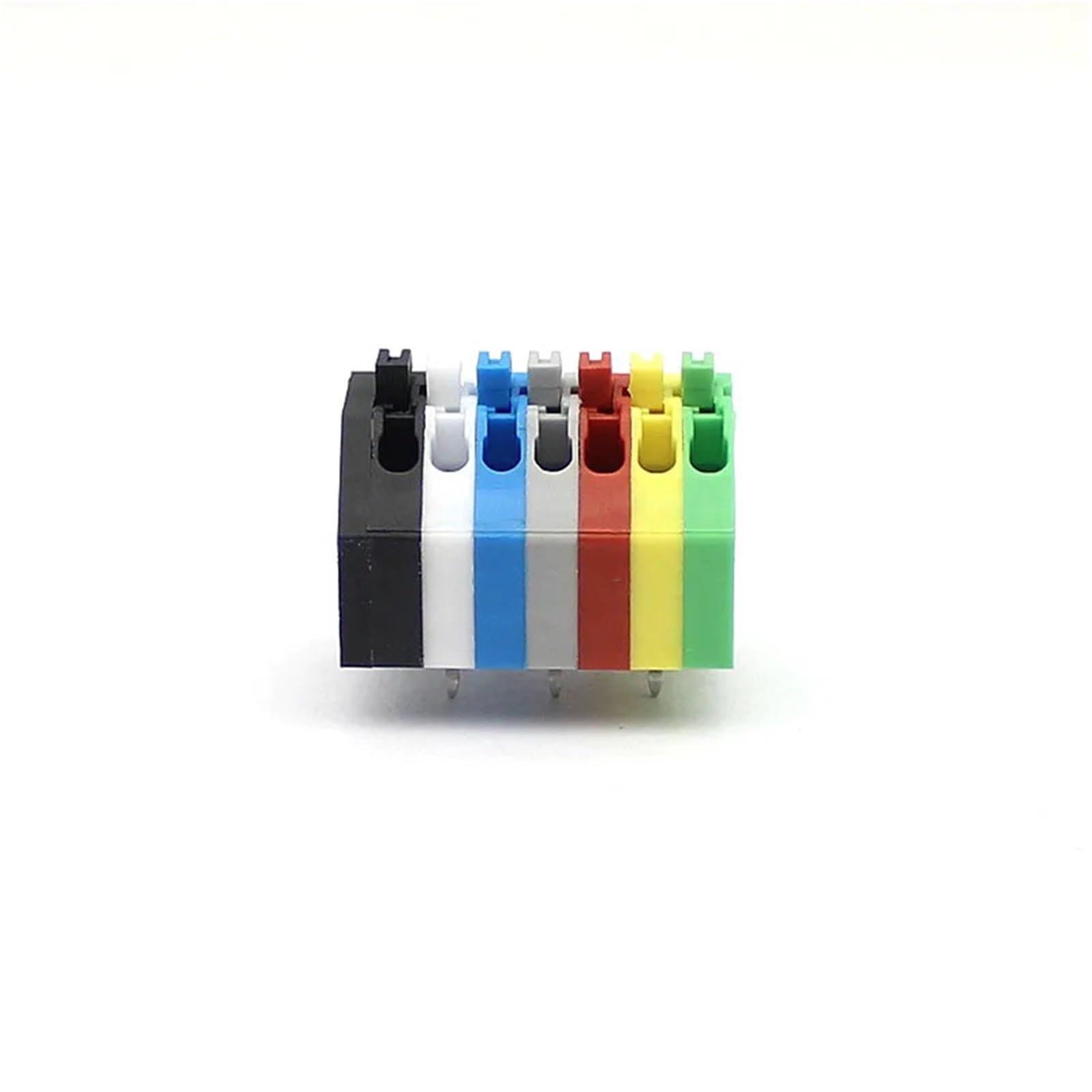100PIN DG250 2,5 mm Bunte Federklemme dg250 AB schraubenlose Kupferklemmen KF250 PTSA0.5/X-2.5-Z(3P(33PCS),Type-AB)