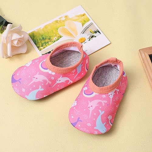 Toddler Water Shoes Non Slip Lightweight Soft Loafers Baby Infant Summer Swim Sandals Closed Toe Ankle Flat Sandals3