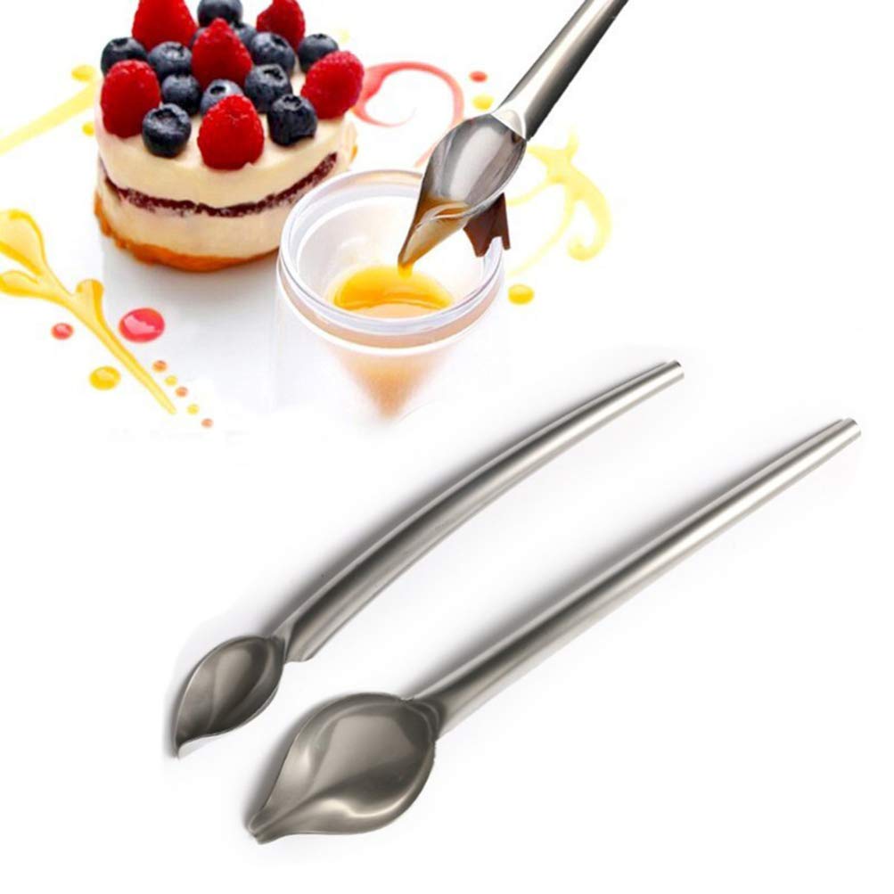 Cabilock 4 Cucchiai Da Dessert in Acciaio Inossidabile