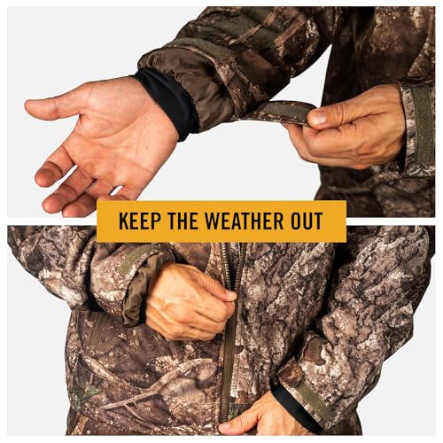 Image of HOT SHOT Men's Insulated Camo Hunting Parka, Waterproof Jacket, Versatile Camouflage Hunting Clothes for Men