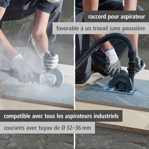Capot d’aspiration wolfcraft 5017000 pour saignée murale droite